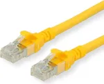 ROLINE - paigalduskaabel - RJ-45 (M) to RJ-45 (M) - 30 cm - SFTP, PiMF - CAT 6 - halogeenivaba, valatud, keerutatud - kollane (21.15.2953)