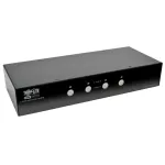 EATON TRIPPLITE 4-pordiline DisplayPort KVM-l&uuml;liti helikaablite ja USB 3.0 SuperSpeed jaoturiga (B004-DPUA4-K)