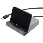 4smarts VoltDock tahvelarvuti laadimisjaam USB-C 60 W, Gunmetal (462261)