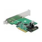 DeLOCK PCI Express x4 kaart 1 x sisemise USB 3.2 Gen 2 v&otilde;tmega B 20 kontaktiga emase pordiga