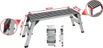 Turvaplatvorm alumiiniumist ks tools 800.0960 1000&times;405&times;480 mm