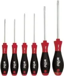 Wiha 24506 t&ouml;&ouml;koja kruvikeeraja komplekt, 6 tk, TORX BO