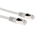ACT hall 1-meetrine LSZH F/UTP CAT5E paigalduskaabel RJ45-pistikute