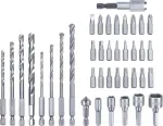 Puurikomplekt KWB Universal 39 tk