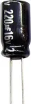 PANASONIC NHG-A 2,2M 63 - Elko, radiaalne, 2,2 mF, 63 V, RM 7,5, 1000h, 105&deg;C, 20% (ECA1JHG222)