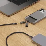 Hama 00201751 USB-kaabel USB 2.0 1,2 m USB C Must