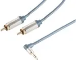 Audio kaabel ShiverPeaks SP-PROFESSIONAL 5m 3.5mm 2 x RCA