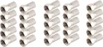 F-pistik ShiverPeaks 85010-R-SET25, keermestatud suure mutriga pistik, komplekt 25 tk