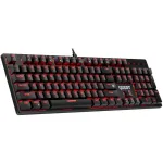 Mehaaniline klaviatuur DEFENDER QUEST GK-596 &mdash; RGB-taustvalgustus, Anti-Ghosting, juhtmega, kompaktne paigutus
