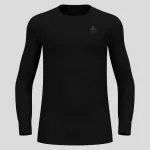 Odlo BL TOP crew neck l/s ACTIVE WARM ECO meeste T-s&auml;rk, suurus M, must