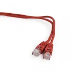 Patch cord cat.5e, 5M punane &uuml;leujutatud kate