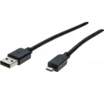 Hypertec 352453-HY USB-kaabel USB 2.0 1 m USB A Micro-USB B Must