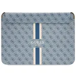 Guess Sleeve GUCS14P4RPSB 14 tolli sinine 4G Printed Stripes s&uuml;learvuti&uuml;mbris