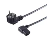 S CONN Maximum Connectivity Toitekaabel 90&deg; CEE 7/7 &ndash; C13 1,8 m Must