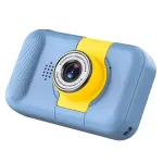 CP FL1 Kids HD 1080p Flip Lens Photo & Video Camera with MicroSD Card Slot 2 LCD Color Screen
