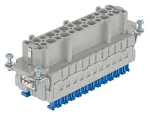 HARTING Han E&reg; ES Press t&ouml;&ouml;stuslik pistik&uuml;henduse sisu, pesa, 24 kontakti, 16A, 500V