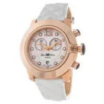 GLAM ROCK Women's Quartz Watch GR32166R 44mm White Silicone Strap