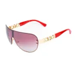GUESS Naiste Aviator P&auml;ikeseprillid GO00037-0032G Kuldne Raam Pruuni Gradientklaasiga 56mm
