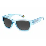 POLAROID PLD6197SMCMVU Unisex Havana Square P&auml;ikeseprillid - Pruunid Polariseeritud L&auml;&auml;tsed