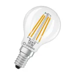 Osram LED Classic P 40 Filament 3.4W 827 Clear E14 LED Lamp, Mini Globe