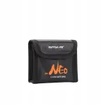 SUNNYLIFE Tulekindel LiPo Aku Hoiukott DJI Neo / Neo 2 jaoks, Mahutab 3 Akut, Must
