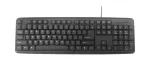GEMBIRD KB-U-103 Standard &ndash; klaviatuur &ndash; juhtmega USB &ndash; must &ndash; Qwerty US/Int'l
