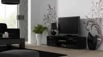 Cama TV-alus SOHO 140 must/must l&auml;ikiv