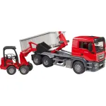 Veoauto ja roomikukomplekt BRUDER MAN TGS Truck Multiv&auml;rviline