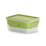 EMSA CLIP & GO XL l&otilde;unas&ouml;&ouml;gikonteiner 2,3 L roheline, l&auml;bipaistev 1 tk