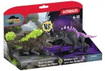 Kujuke Schleich Eldrador Creatures Shadow Lynx Rockbreaker mudel 70827, kollektsioneeritav m&auml;ngukujuke