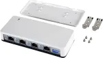 EXSYS EX-1329 USB-C 3.1 Gen 1 4-pordiline Gigabit Etherneti adapter
