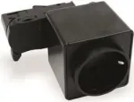 LEUCHTEK LTek LEUCH 279705 Universaalne pistikupesa, 3-faasiline valitav, 16 A, must