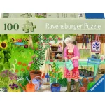 Pusle Ravensburger Puzzle XL Aed - 100 tk, suurem&otilde;&otilde;tmelised t&uuml;kid