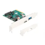 DeLOCK PCI Express x4 kaart 1 x USB USB-C 1 x USB Type-A 10 Gbps