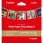 Canon PP-201 Glossy II fotopaber Plus 5x5 tolli - 20 lehte