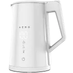 AENO Elektriline veekeetja EK8S Smart: 1850-2200W, 1,7L, Strix, topeltseinad, temperatuuri reguleerimine, soojashoidmise funktsioon, juhtimine Wi-Fi kaudu, LED-ekraan, mittekuumenev korpus, automaatne v&auml;ljal&uuml;litus