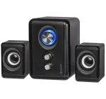 DEFENDER k&otilde;lar V11 11 W juhtmega 2.1 laua satelliitk&otilde;larid, USB 5 V, must