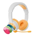 BuddyPhones School+ BP-SCHOOLP-YELLOW laste k&otilde;rvaklapid, 3+, 85 dB, kollased
