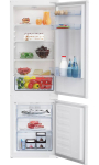 Sisseehitatav k&uuml;lmik-s&uuml;gavk&uuml;lmik BEKO BCHA275K41SN &mdash; 262 L kogumaht (193 L k&uuml;lmik, 69 L s&uuml;gavk&uuml;lmik), No Frost, parempoolne hing, valge
