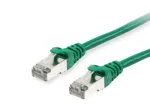 Equip Cat.6A S/FTP v&otilde;rgukaabel, roheline, 1,5m, 1,5 m, Cat6a, S/FTP (S-STP), RJ-45, RJ-45, roheline
