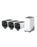 Eufy Cam S3 Pro 3-kaamera komplekt must+valge 1