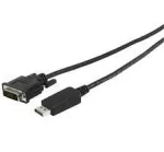 Fujitsu S26391-F6055-L270 DisplayPort &ndash; DVI kaabel, 0,4 m