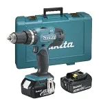 Makita DHP453RFE trell, v&otilde;tmeta, must, sinine, 1,8 kg