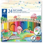 Kustutatavad v&auml;rvilised pliiatsid Staedtler Noris 144 50 Multicolour 24 tk