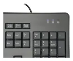 TERRA 1500 klaviatuur koos hiirega kontor USB QWERTZ saksa must