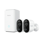 Baasseade Reolink Hub 1 kahe Argus Series B310 sisevalge kaameraga