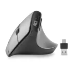 ACT juhtmevaba ergonoomiline hiir Bluetoothi ja USB-C/USB-A-ga