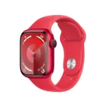 Apple Watch S9 Aluminium Cellular 41mm Punane (Sport Band Punane) M/L uus