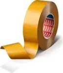 Tesa tesafix 4900 Transfer Adhesive Tape, transparent, 33 m x 12 mm, acrylic, 200 &deg;C temp. resistance