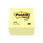 3M 636B - kollane - kontoritarve - 76x76 mm - 450 lehte - kollane - 450-pakk